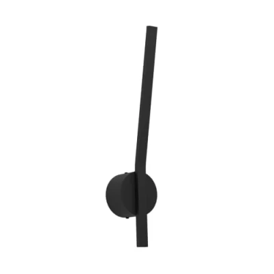 Image of Eglo LED Outdoor Wall Light Fixture Taparita, indirect Porch Lighting, Outside luminaire, Front Door façade lamp, Black Metal and White Plastic, Warm White, IP55
