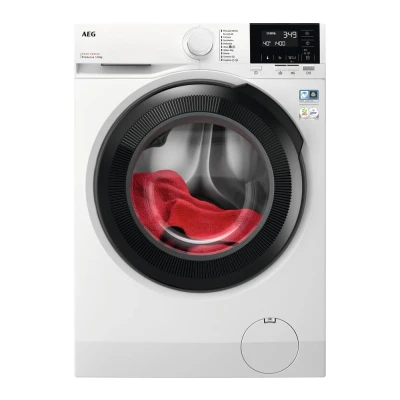 Image of AEG LFR61144B 6000 Series ProSense Technology 10Kg Freestanding Washing Machine, 1400 rpm, White, A Rated Energy Class