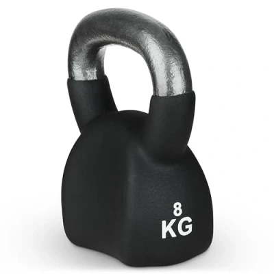 Image of Athlyt Cast Ergo Kettlebell, 8 kg, Black