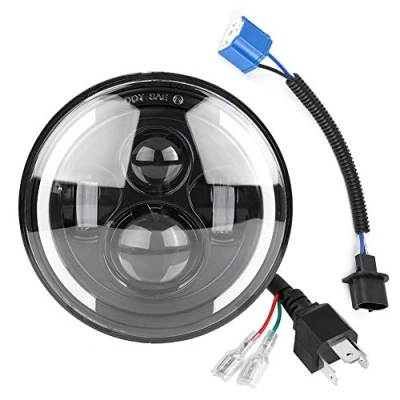 Image of Aramox Headlight Motorcycle LED, 150W 7inch Round LED suitable