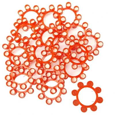Image of 8 Shot Cap Gun Refill Packs For Toy Guns, Set of 48 Rings, 384 Shots, Pistol Sound Effect Caps, Novelty Banger Bullet Pellets. (48 Shots)