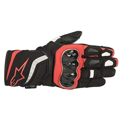 Image of Alpinestars Motorcycle Gloves T sp W Drystar Black Red, Black/Red, XL