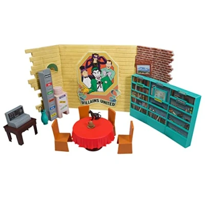 Image of McFarlane Toys, DC Multiverse, Retro Villains Lair Action Figure Play Set with Accessories, Collectible 1960&#039;s TV Ages 12+
