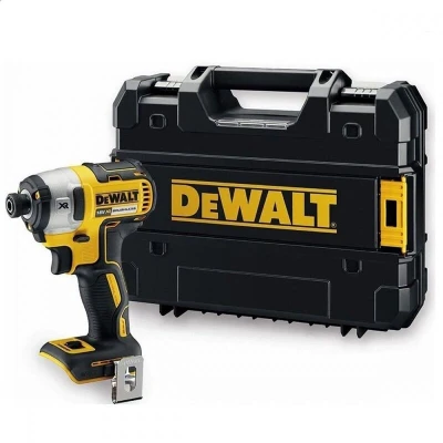 Image of DEWALT DCF887NT XJ Brushless Impact Driver for XR 18V, 400 W, 18 V, Black/Yellow