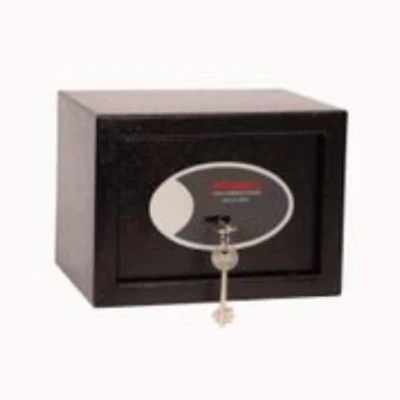 Image of Phoenix Compact Home Office SS0721K Black Security Safe with Key Lock