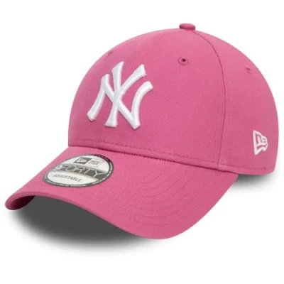 Image of New Era League Essential 9FORTY Unisex Cap, Size: One Size, Pink/white