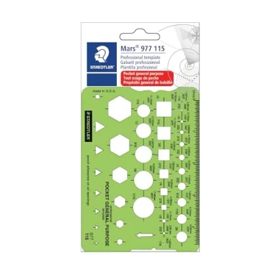 Image of Staedtler Technical Drawing Template (977 115 02)