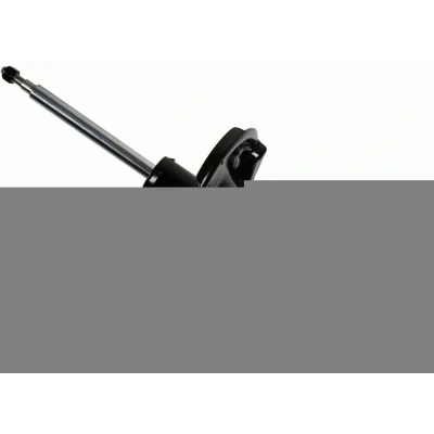 Image of 546504H055, 546504H155, 546504H655 Shock absorber SACHS 316 849 Left Gas Pressure Twin Tube Suspension Strut Top pin HYUNDAI: H 1 / i800 Travel