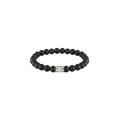 Image of BOSS Bracelet, Men&#039;s, Size: One Size, Schwarz