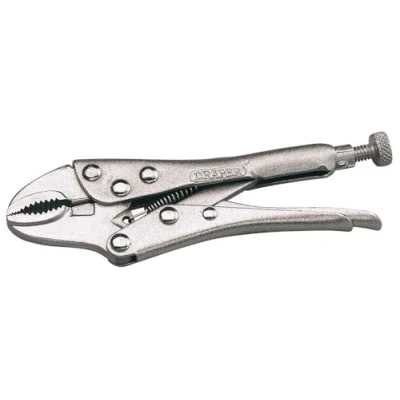 Image of Draper Curved Jaw Self Grip Pliers, 140mm