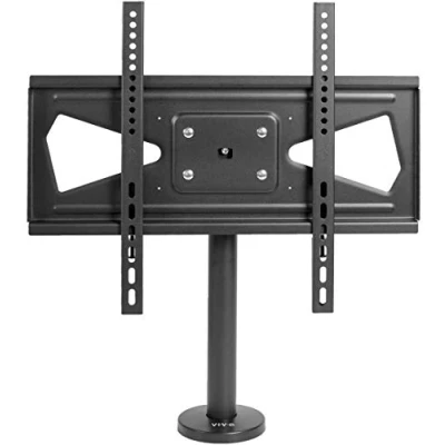 Image of VIVO Swivel Bolt Down TV STAND for 32 to 55 inch Screens, Desktop VESA Mount, Sturdy Tabletop Display TV00M4