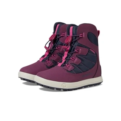 Image of Merrell Unisex Kids Bank 4.0 Wtrpf Snow Boot, Navy Berry, 5 UK