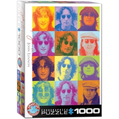Image of Eurographics 6000 0807 John Lennon Color Portraits Puzzle, Various, 48 x 68 cm