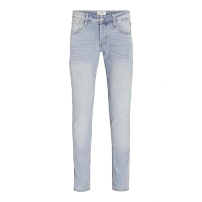 Image of Jack &amp; Jones Mens Slim Fit Jeans Blue Denim Size 28W/32L