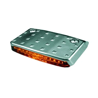 Image of HELLA 2BA 008 260 017 Direction Indicator LED 12V mounting/Bolted Lens Colour: Crystal clear Cable: 300/2600mm Plug: open cable ends right/left Quantity: 20