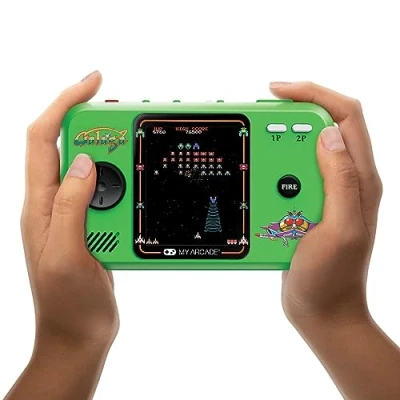 Image of Console de jeu rétro Pocket Player PRO Galaga Atari Ecran 7cm Haute Résolution