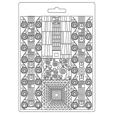 Image of Stamperia International Soft Mould Klimt Patterns, Various, A5, K3PTA599