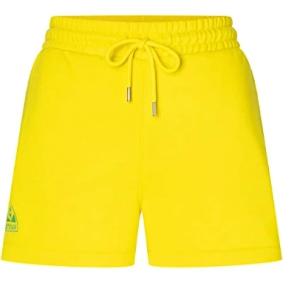 Image of Marmot Women&#039;s Wm&#039;s Peaks Short, Comfy Jogging Shorts, Breathable Soft Joggers, Elastic SweatShorts with Cotton Blend, Yellow Blaze, M