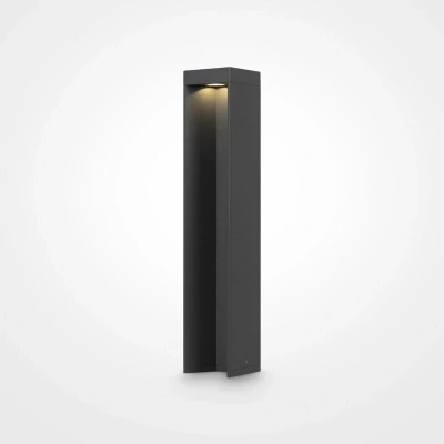 Image of Maytoni Essen Outdoor Bollard Grey, 45cm 4000K IP54