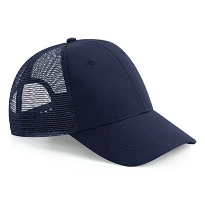 Image of Beechfield Recycled Urbanwear 6 panel Snapback Trucker French Navy One Size
