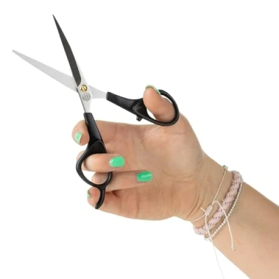 Image of Mikki Dog, Cat Coat Grooming Scissors Pet Shears For Short, Medium and Long Fur Hair Small