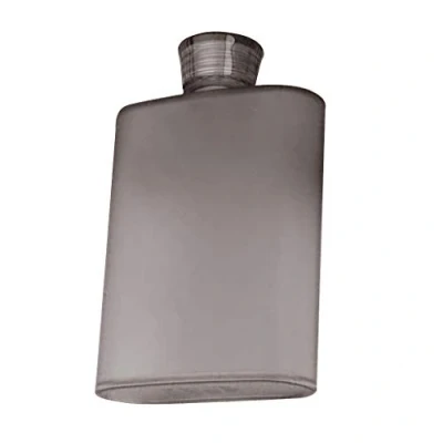 Image of perfk Plastic Hip Liquor Cap Water Bottle, Gray, 16x10.1cm