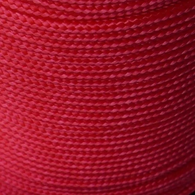 Image of Army Military Paracord Reel 3mm Basha Tent Bivi Camping Guy Rope Para Cord (Red, 100ft)