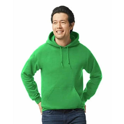 Image of Gildan Men&#039;s Fleece Hooded Sweatshirt, Style G18500 Irish Green, XXL