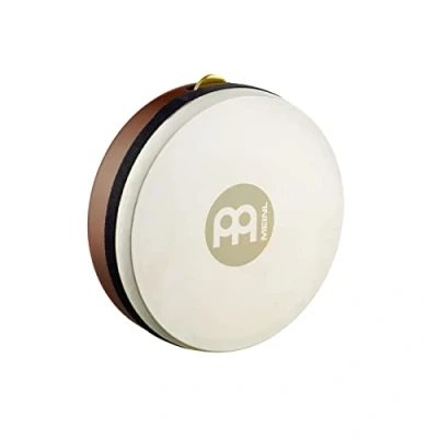 Image of Meinl Percussion Kanjira Drum Instrument Very Small Hand with Goat Skin Diameter 7,5 Inches Siam Oak, Brown (FD7KA)