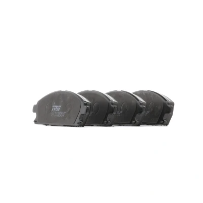 Image of 410608H785, D10608H71A, D10608H785 Brake pad set TRW COTEC GDB3293 not prepared for wear indicator NISSAN: X Trail