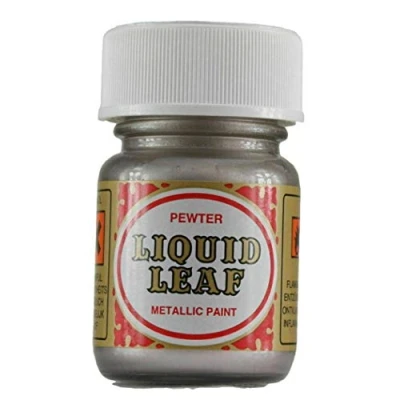 Image of Original Liquid Leaf Metallic Gilding Paint 30ml Pewter