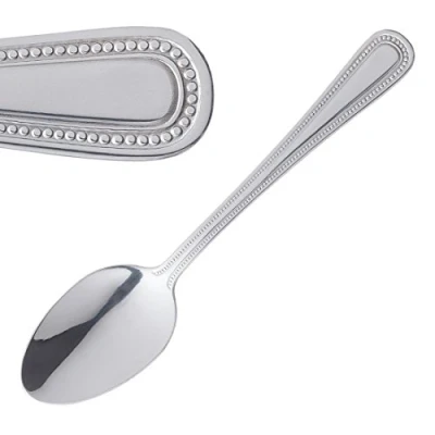 Image of Olympia Bead Dessert Spoon Stainless Steel 185(L) mm Pack Quantity 12
