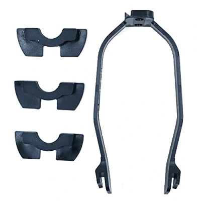 Image of CENPEK 4 Pieces Scooter Replacement Part Accessory Includes Rear Fender Bracket Mudguard Support and 3 Rubber Vibration Dampers for X i a o mi M365/ M365 Pro Scooter(Black)