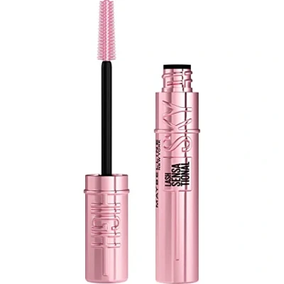 Image of Maybelline New York Lash Sensational Sky High Mascara, Volumising &amp; Lengthening Washable Flake Free Formula Infused with Bamboo Extract Fibres, 7 ml, Limited Edition Mascara