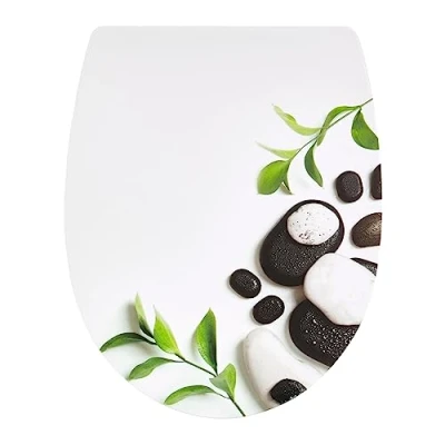 Image of Wirquin Marbella 20722971 Toilet Seat Pebble