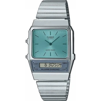 Image of Casio Unisex Digital watch silvercoloured, Size: One Size, Silver coloured