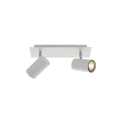 Image of Lindby downlight Joffrey, 31 cm, 2 bulb, white, metal