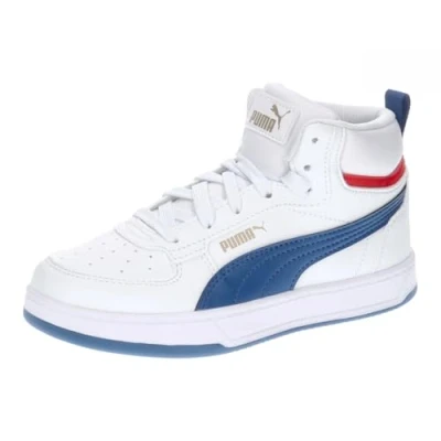 Image of PUMA CAVEN 2.0 MID PS Sneaker, White Clyde Royal Gold, 12 UK
