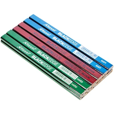 Image of Blackedge 34326 Card of 12 Pencils Assorted