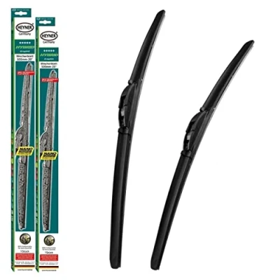 Image of Fits Peugeot Expert 1998 2012 Heyner German Hybrid Windscreen Wiper Blades Front 26&quot;20&quot; HH2620H