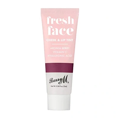 Image of Barry M Cosmetics Fresh Face Cheek And Lip Tint Radiant Dewy Skin With Blendable Formula Shade, Blackberry, 1 count
