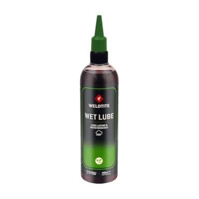 Image of WELDTITE TF2 Extreme Wet Lubricant High Performance Bicycle Lube, 400 ml