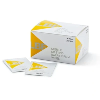 Image of CliniMed LBF Sterile Barrier Film Wipes, Protective Quick Dry Skin Wipes 30 pcs