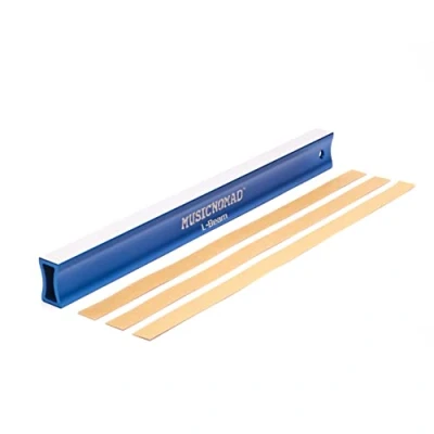 Image of MusicNomad Fret Leveler Leveling (L Beam) 17.6&quot; (45cm) for Acoustic and Electric Guitars (MN811)