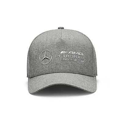 Image of Mercedes AMG Petronas Formula One Team Racer Cap Grey Unisex Size: size