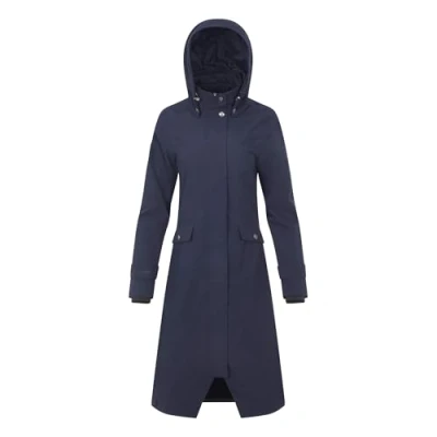 Image of LeMieux Amelie Waterproof Lightweight Womens Riding Coat Navy Blue 14