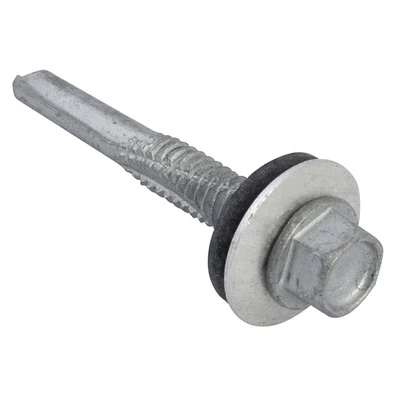 Image of TechFast Heavy Duty Sheet to Steel Roofing Screws 5.5 x 38mm Elementech Bag 100