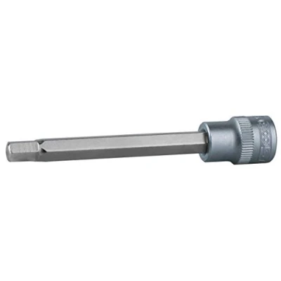 Image of KS Tools 917.1594 3/9 Inch Hex Socket Bit Socket, Long, 9 mm