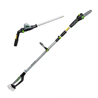 Image of Murray IQ18PSH 18V Li Ion Cordless 20cm Pole Saw &amp; 41cm Hedge Trimmer 2 in 1, Powered by Briggs Stratton, Body Only, Telescopic shaft, 5 Years Warranty, without Battery and Charger, 1697223