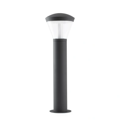 Image of Shelby LED Outdoor Bollard Light White, Dark Grey IP65